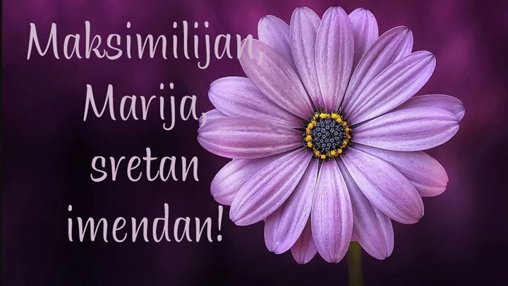 -Maksimilijan Marija