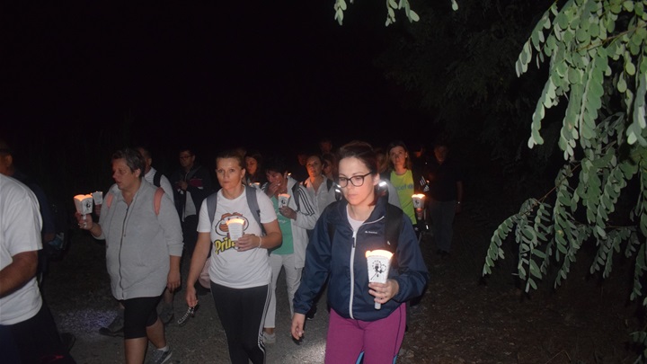 85 pješaka na Hodočašću na Trški Vrh3.JPG