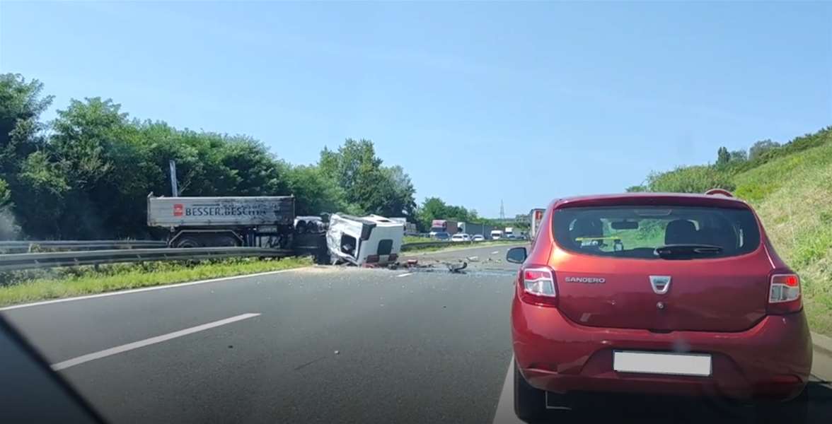 guzva prometna kamion autocesta-