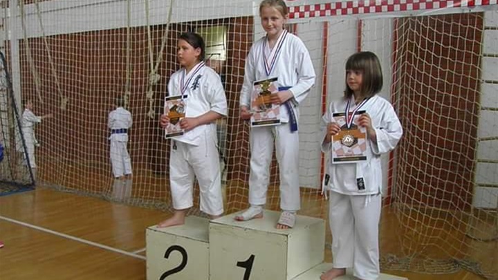 Lea Pongrac na prvom mjestu na postolju