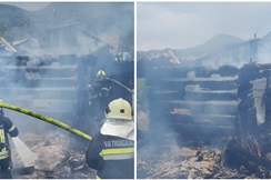 Troje Zagoraca spaljivalo suho granje pa Slovencu do temelja spalili drvenu baraku