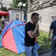 Dvojica očeva digla šatore pred Klaićevom jer ne mogu do svoje bolesne djece