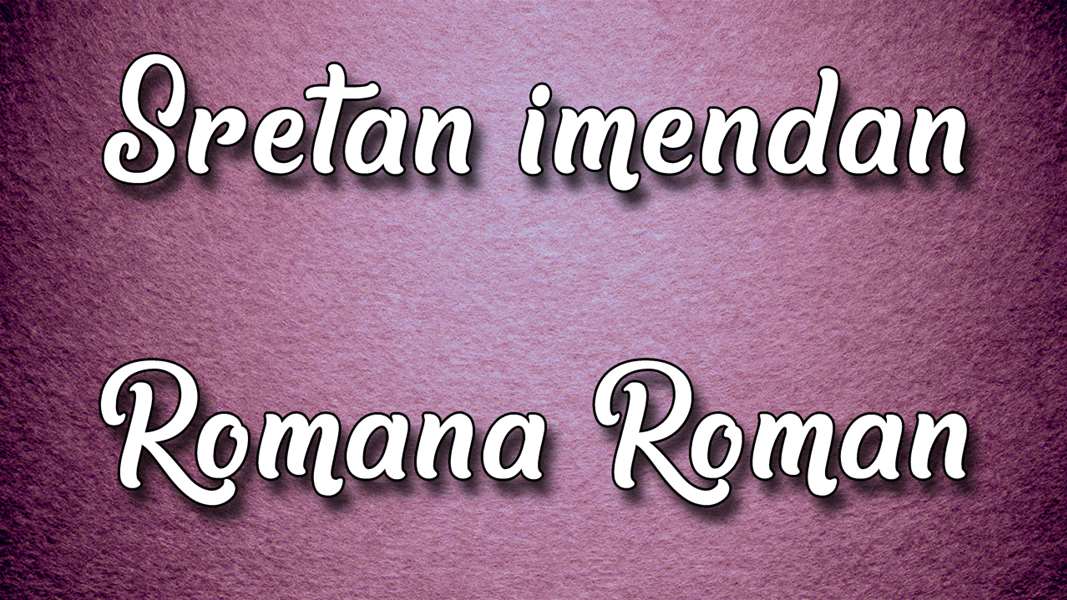 imendan  - Romana, Roman