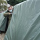 Vojska postavila šatore ispred crkve, ne za bolesne, već za održavanje misa