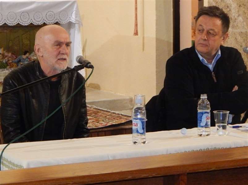 Korizmene tribine u Mariji Bistrici Detalj s lanjske tribine .JPG