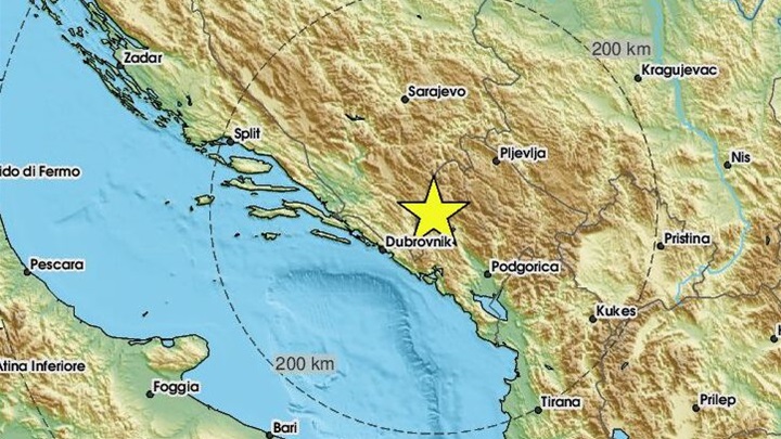 potres crna gora