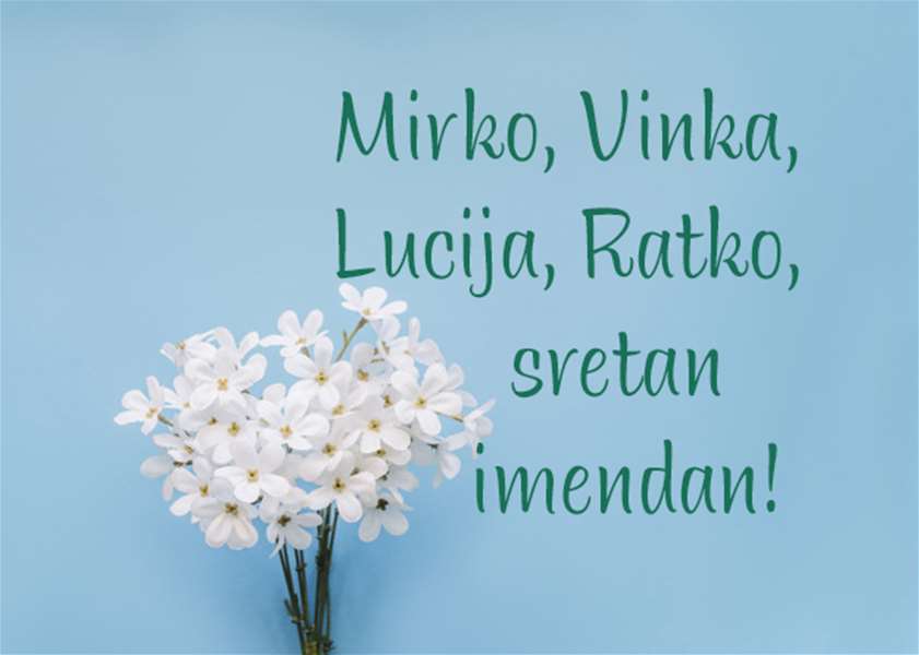 -Vinka, mirko, Lucija, Ratko