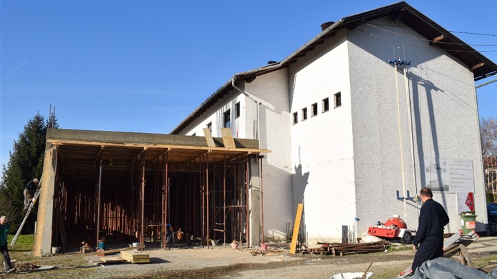 Radovi na proširenju Vatrogasnog doma u Mariji Bistrici .JPG