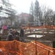 Postavljaju se sprave u novom, modernom dječjem igralištu u centru Oroslavja