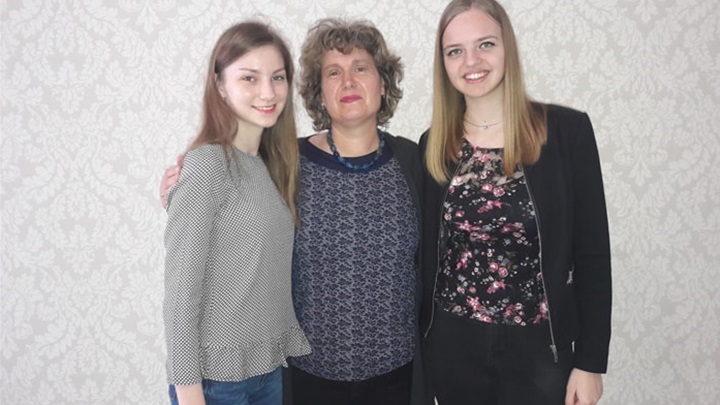 Petra Horvat, prof. Ana Culej i Valentina Meglić