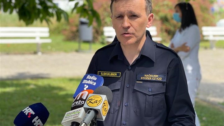 Stjepan Skuliber, načelnik Stožera civilne zaštite Krapinsko - zagorske županije