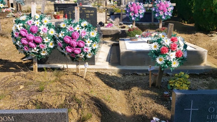 napušteno grobno mjesto