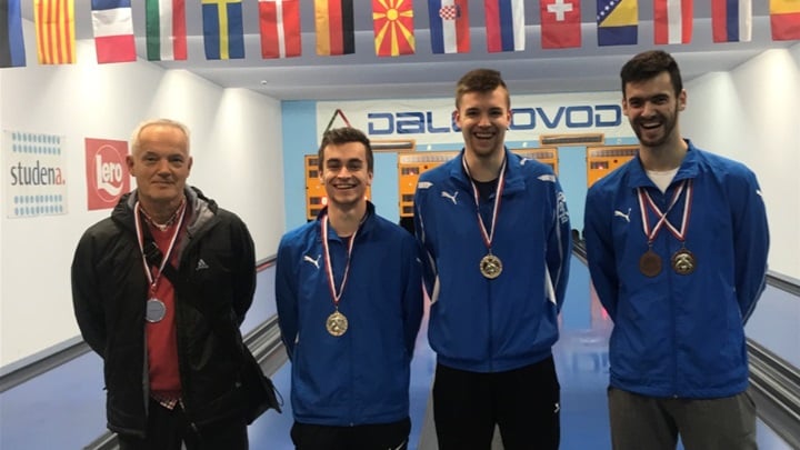 Duško Medić, Borna Bakran, Dalibor Hršak i Filip Sedlar