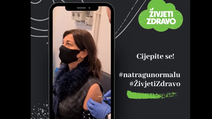 Sanja Musić Milanović - cijepljenje