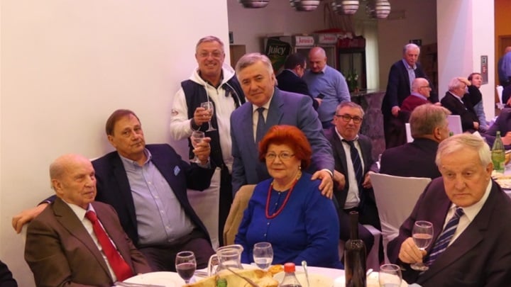 Mirko Barišić, Branko Mikšak, Zlatko Kranjčar, Stjepan Merkaš, Božica Barišić i Zorislav Srebrić