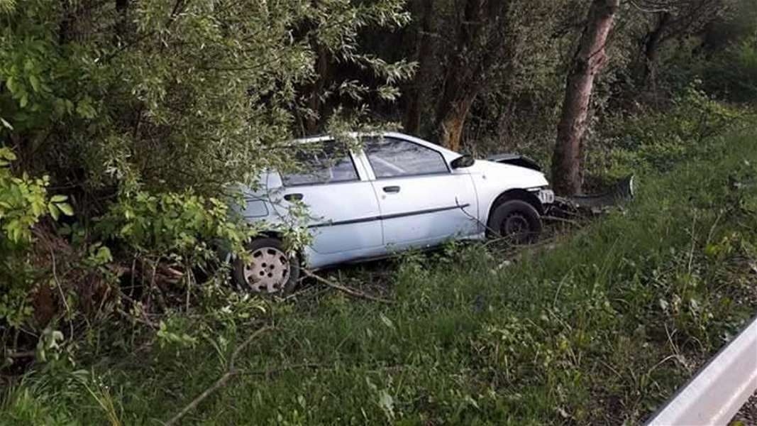 izlijetanje sa 'Stare zagorske ceste', izvor: Facebook - Policija zaustavlja Krapinsko-zagorska županija