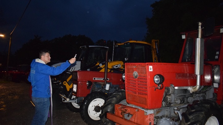 Na sv. Josipa Radnika blagoslov traktora u župi Marija Bistrica2.JPG