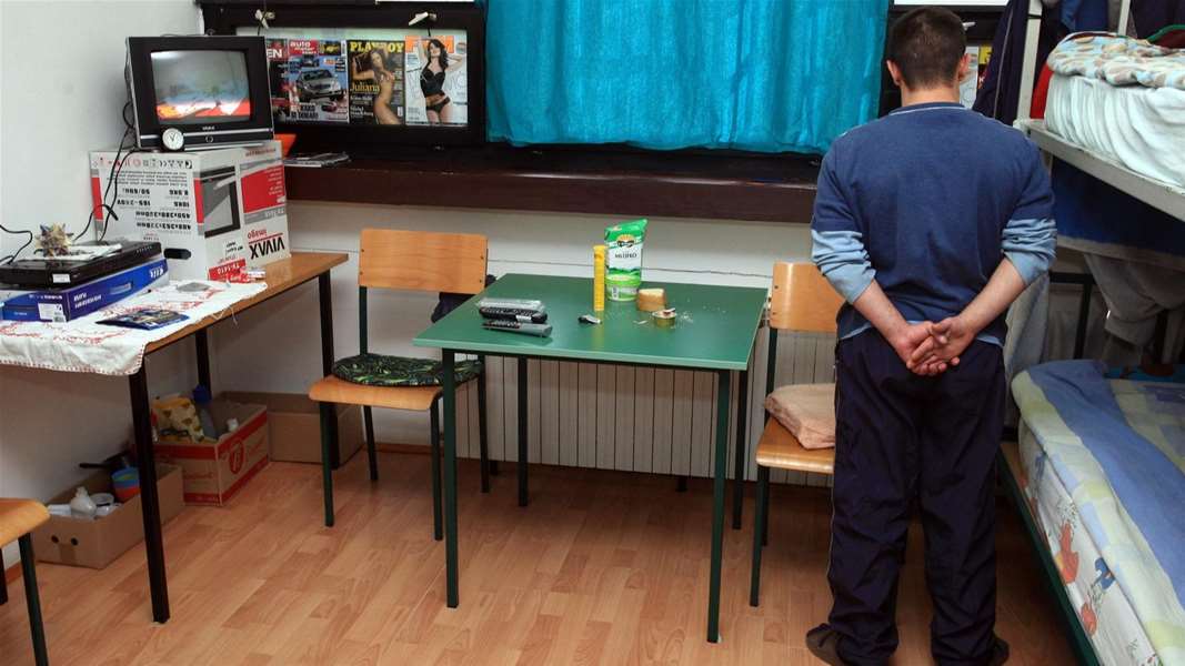 zatvor ćelija kaznionica zatvorenik