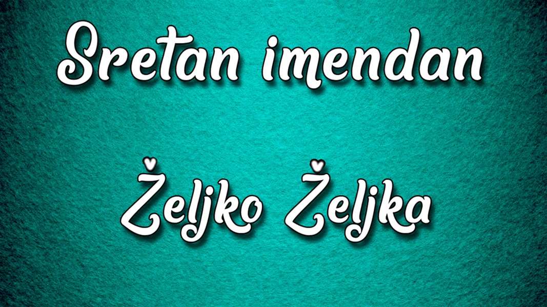 -Žlejko, Željka