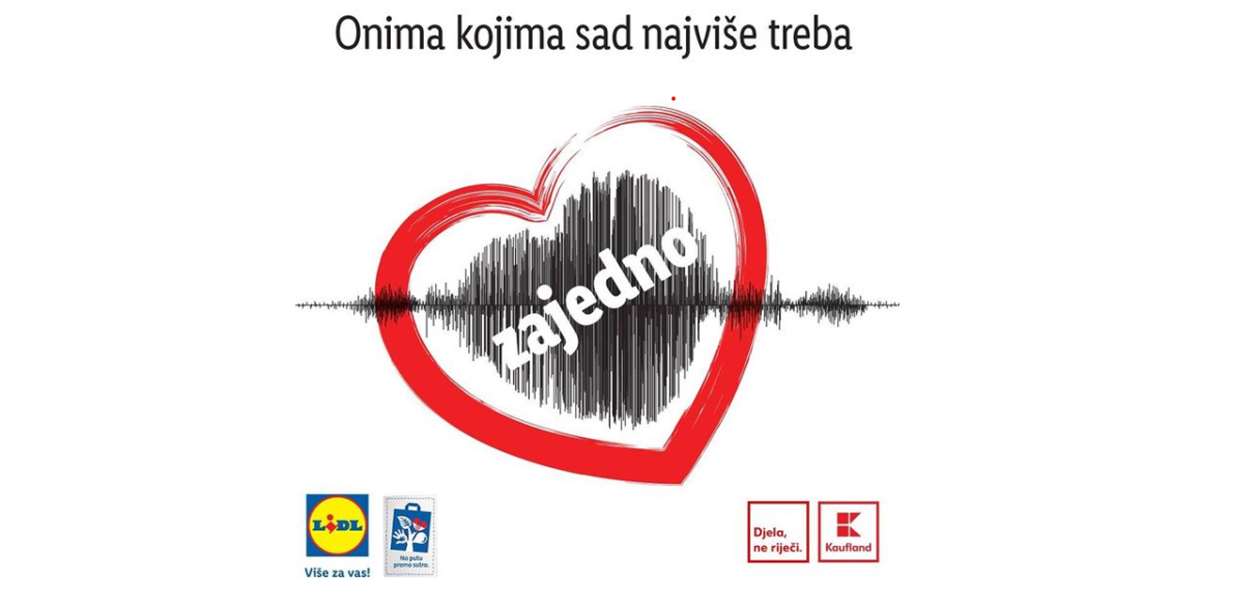 Lidl i Kaufland - pomoć za potresom pogođena područja