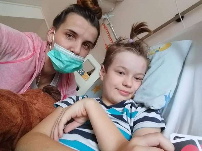 David Hlad i mama Ivana