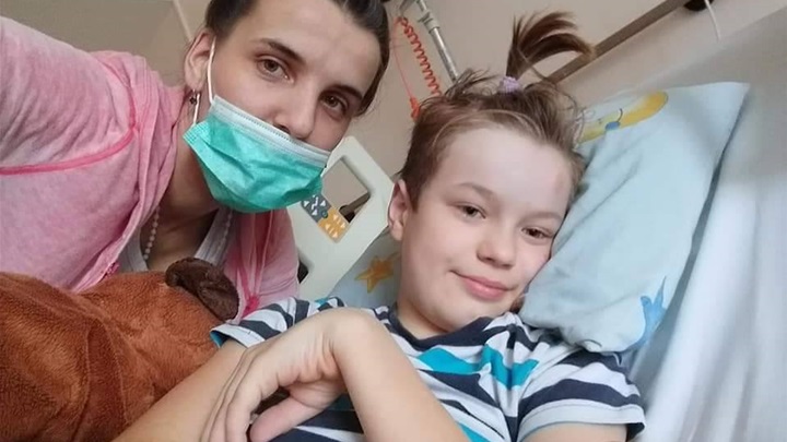 David Hlad i mama Ivana