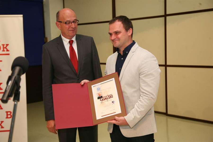 foto: arhiva (K. Novak na dodjeli Nagrade Gjalski 2017.)