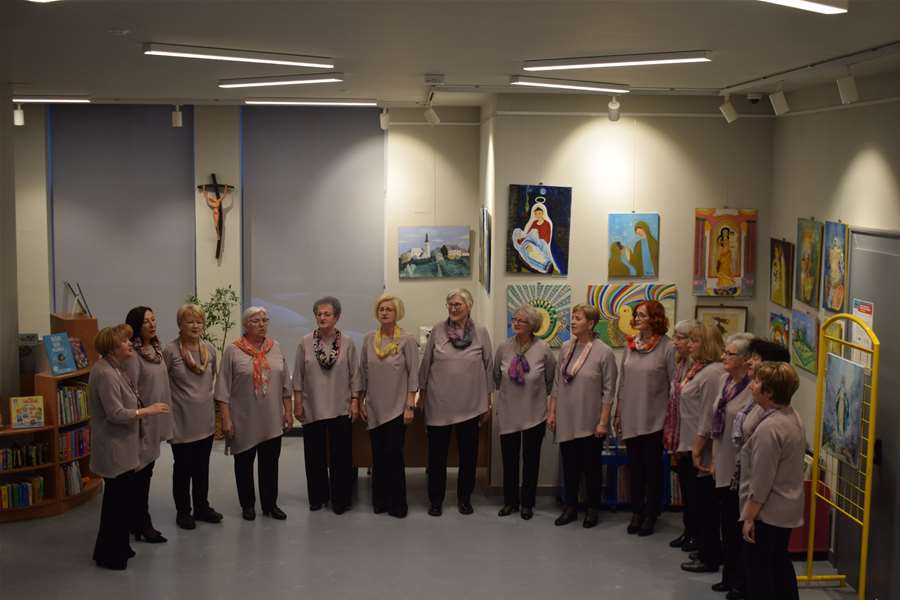 Na temu Uskrsa u Mariji Bistrici izlažu članovi Likovne udruge ''Iskrica'' iz Zaboka1.JPG