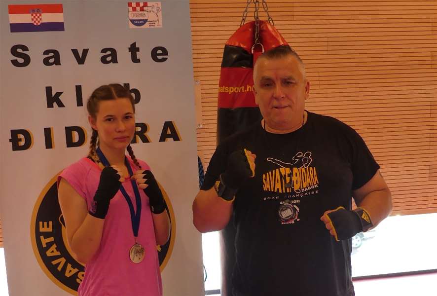 SPORT 10.7._SAVATE TAMARA GAŠPERT Tamara Gašpert i Đino Sinković.jpg