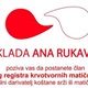 Zaklada Ana Rukavina poziva građane na akciju upisa u Hrvatski registar u Krapini 