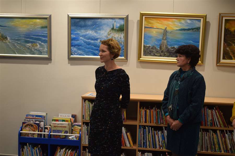 U Mariji Bistrica otvorena izložba Danice Posavec4.JPG