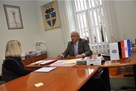 načelnik Ivan kranjčić i maja.JPG