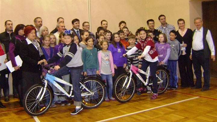 OŠ Ljudevit Gaj Krapina - darovani bicikli.jpg