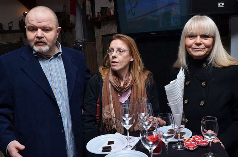 Trpimir Vickovic, supruga, Mina Petra.JPG