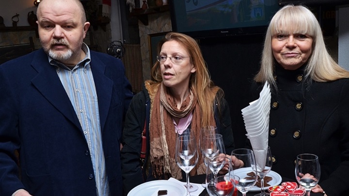 Trpimir Vickovic, supruga, Mina Petra.JPG