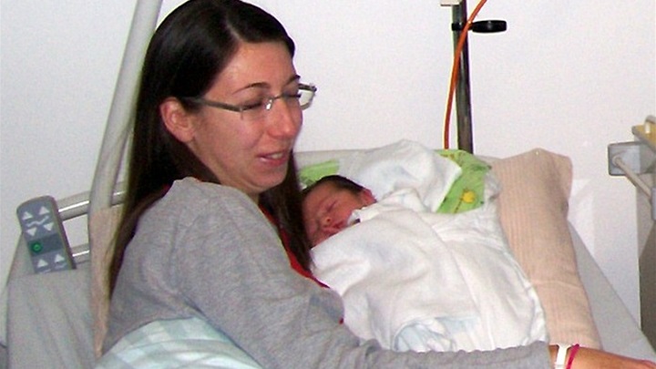 Prva zagorska beba u 2014.JPG