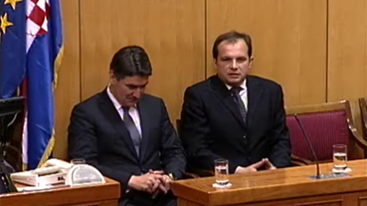 Siniša Hajdaš Dončić prisega