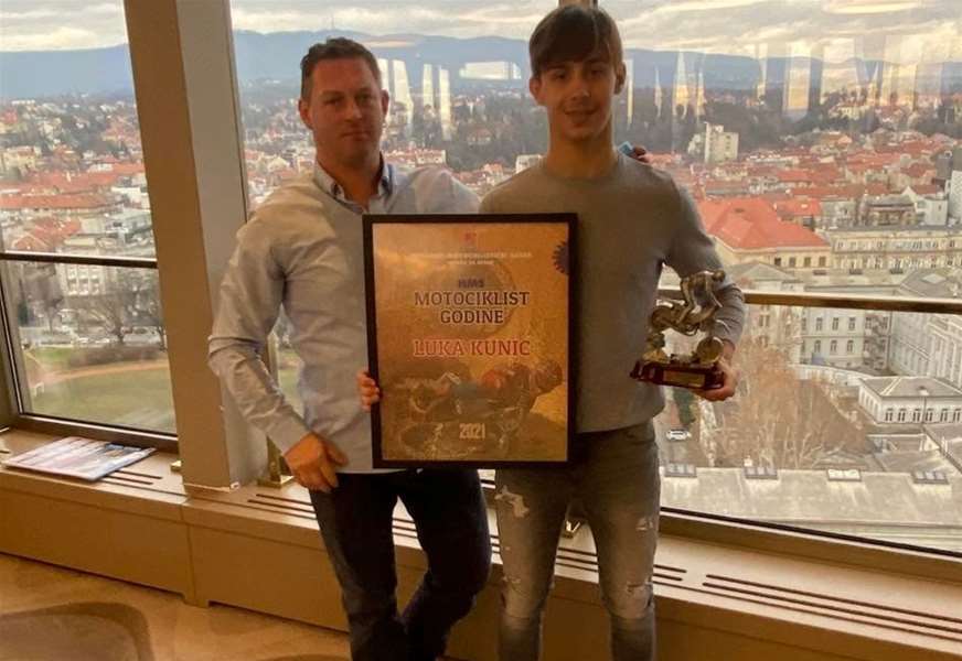 Luka Kunić proglašen je za najboljeg motociklistu godine